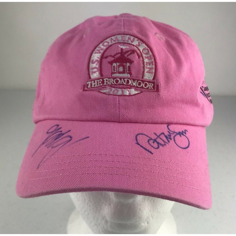 Imperial Womens US Open 2011 Golf Hat The Broadmoor Colorado Springs Signed